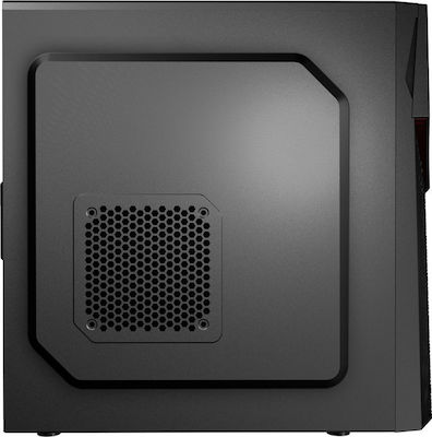 Aerocool CyberX Gaming Midi-Turm Computergehäuse Schwarz