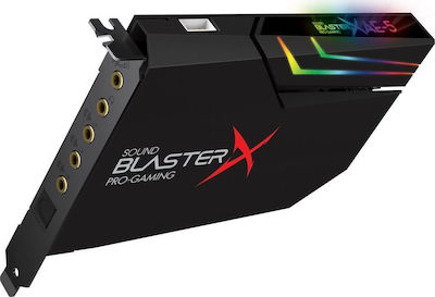 Creative Sound BlasterX AE-5 ​Interior PCI Express 5.1 Sound Card