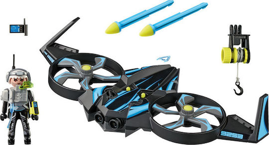 Playmobil Топ агенти Mega Drone Λοχία Κ за 6-12 години 9253