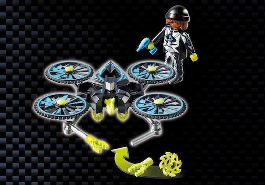 Playmobil Top Agents Dr. Drone's Command Base for 6-12 years old