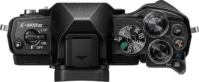 Olympus OM-D E-M10 Mark III Mirrorless Camera Micro Four Thirds (4/3") Body Black