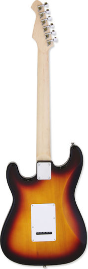 Aria STG-003 Ηλεκτρική Κιθάρα ST Style με SSS Διάταξη Μαγνητών 3 Tone Sunburst με Θήκη