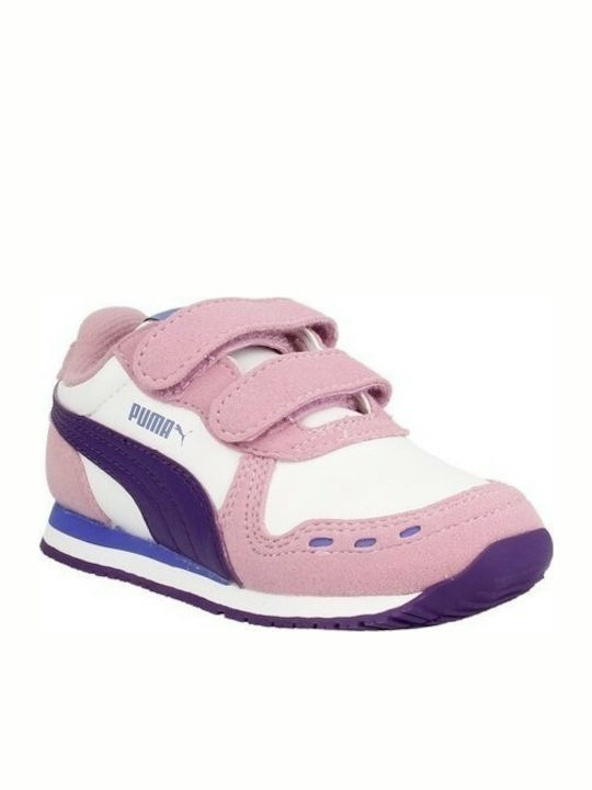 Puma Αthletische Kinderschuhe Laufen Cabana Racer SL V PS Rosa