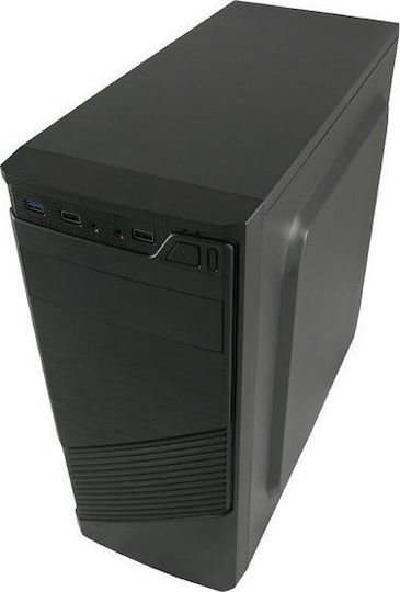 LC-Power 7037B Middle Tower Carcasă PC Neagră