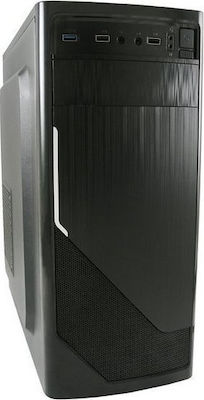 LC-Power 7035B Midi-Turm Computergehäuse Schwarz