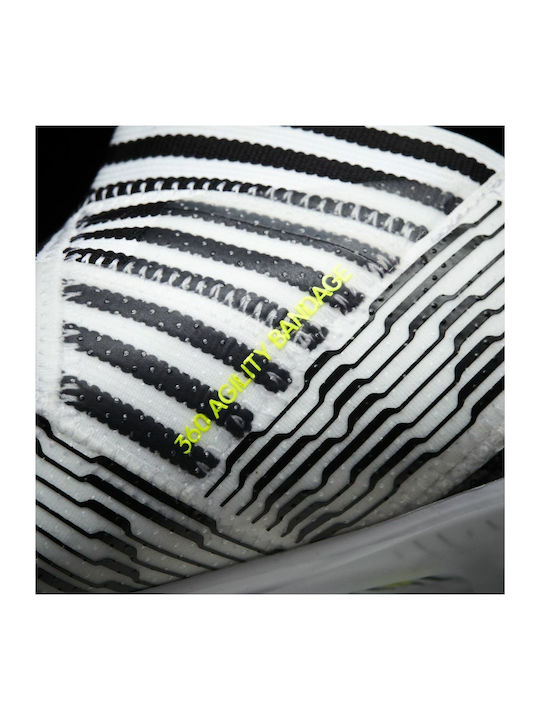 Nemeziz 17+ 360 Agility Firm Ground Cleats FG Kids Soccer Cleats Molded Outsole White