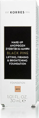 Korres Black Pine Lifting, Firming & Brightening Flüssiges Make-up BPF3 30ml