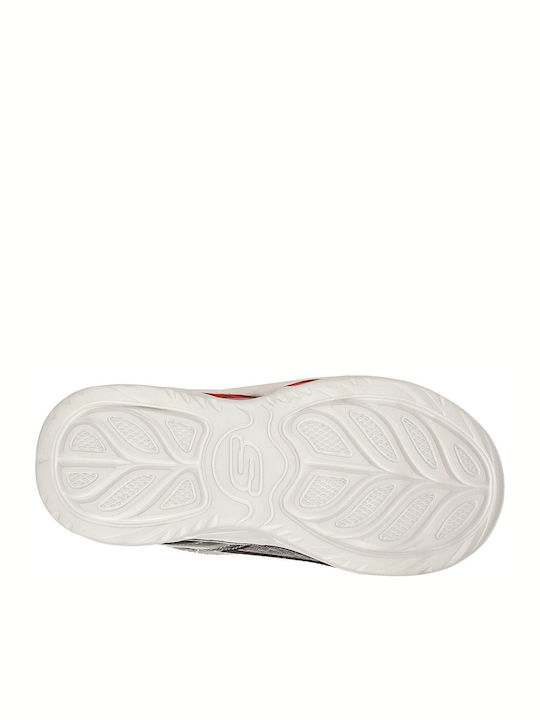 BEBE Lighted Gore & Strap Sneaker Kids Sneakers with Scratch & Lights Multicolour