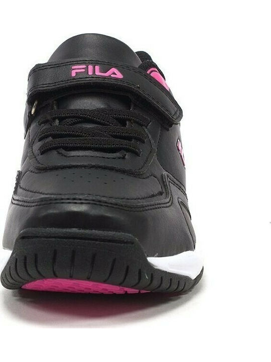 Fila Αθλητικά Παιδικά Παπούτσια Running Memory Strong Μαύρα