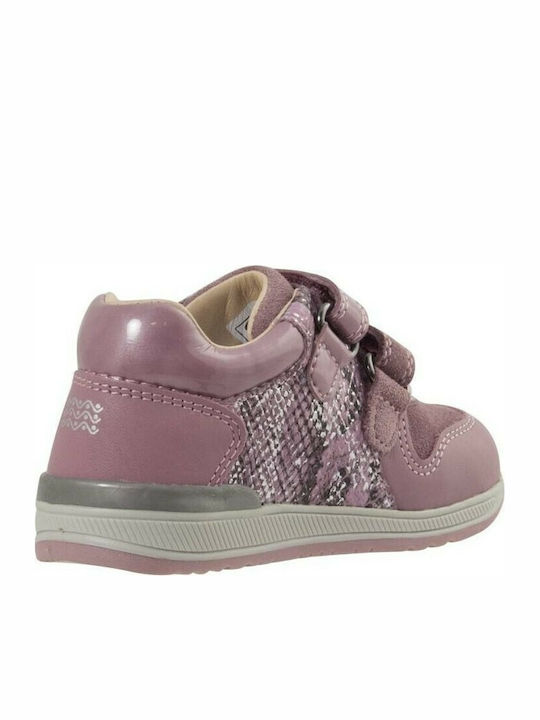 Geox Kids Sneakers Anatomic with Scratch Pink