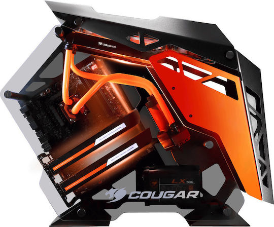Cougar Conquer Gaming Midi-Turm Computergehäuse Orange