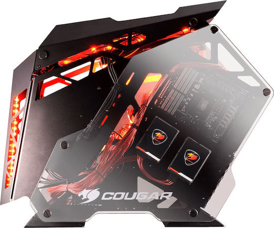 Cougar Conquer Gaming Midi-Turm Computergehäuse Orange