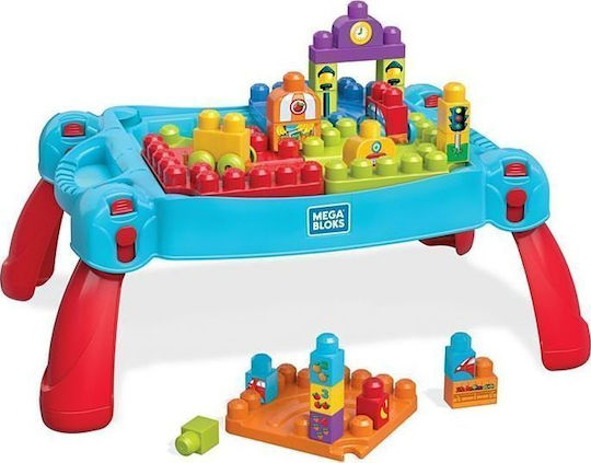 Mega Bloks Blocuri Build 'n Learn Table pentru 1 - 5 Ani 30buc