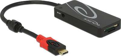 DeLock USB 3.1 Hub 3 Θυρών με σύνδεση USB-C