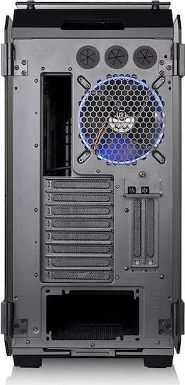 Thermaltake View 71 Tempered Glass Gaming Voller Turm Computergehäuse mit Seitenfenster Schwarz