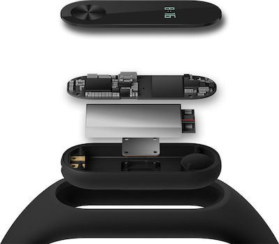 Xiaomi Mi Band 2 cu Monitor de Puls Negru