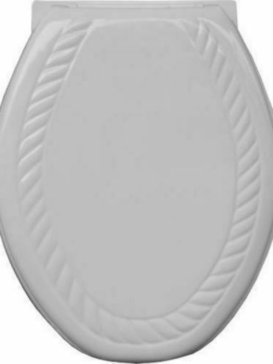 Bega Plast Ερμής Καπάκι Λεκάνης Πλαστικό 43x36cm Λευκό