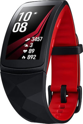 Samsung Gear Fit 2 Pro Activitate Tracker cu Monitor de Puls Roșu