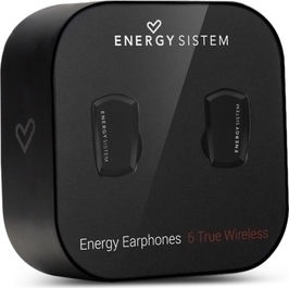 Energy Sistem Earphones 6 True Wireless In-ear Bluetooth Handsfree Μαύρα