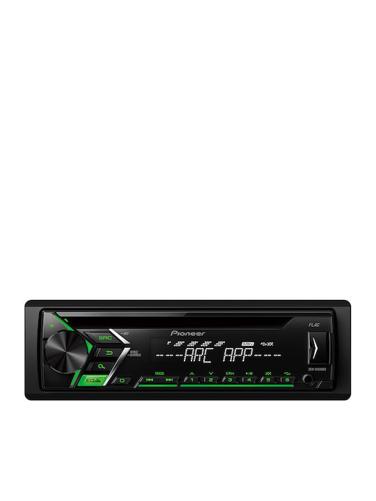 Pioneer Ηχοσύστημα Αυτοκινήτου Universal 1DIN (USB/AUX) με Αποσπώμενη Πρόσοψη