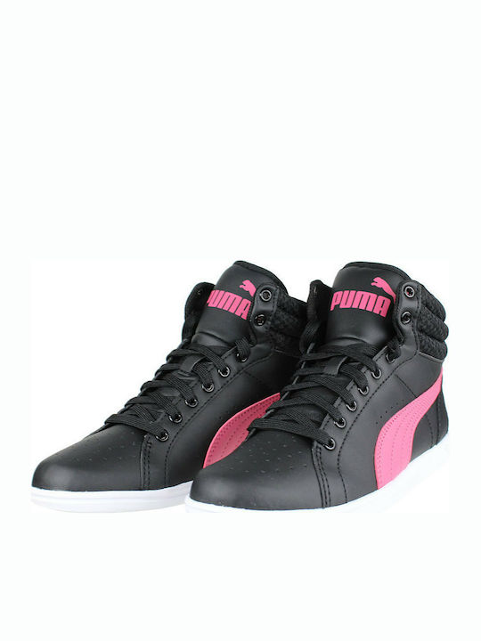 Puma Παιδικό Sneaker High Ikaz Mid για Κορίτσι Μαύρο