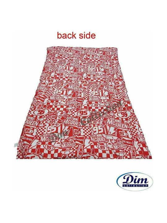 Dimcol Kids Duvet Double Sided Single Cars 04 160x250cm
