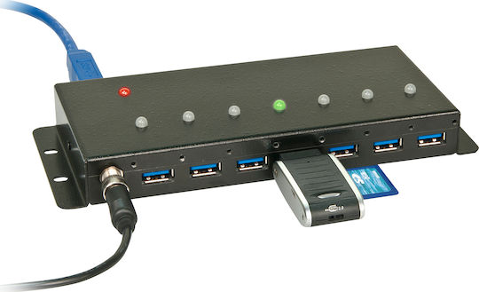 Lindy Hub 7 Θυρών USB 3.0 με σύνδεση USB-A