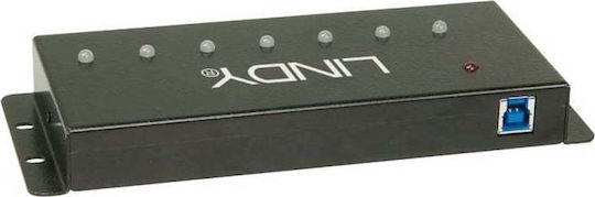 Lindy Hub 7 Θυρών USB 3.0 με σύνδεση USB-A