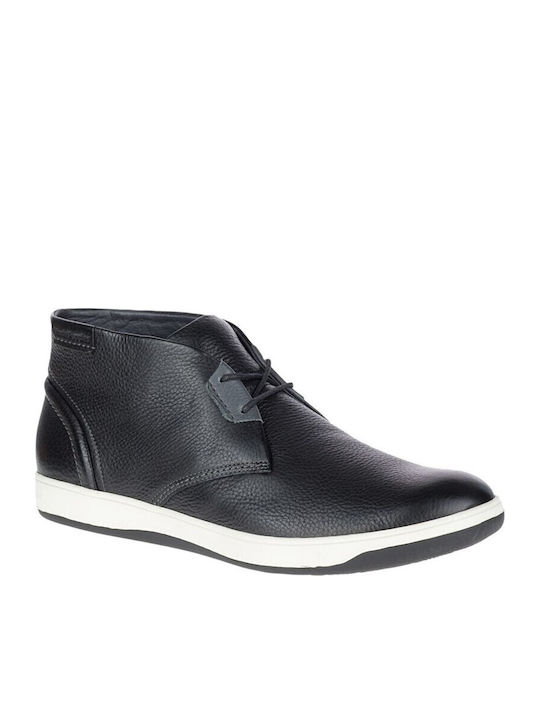 Hush Puppies Taja Commissioner Μποτάκια Chukka Μαύρα HM01642-002