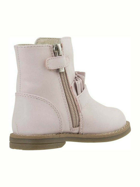 Mayoral Kids Boots with Zipper Pink