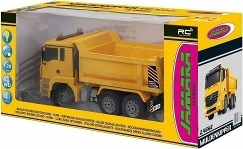 Jamara Dump Truck Remote Controlled Truck Yellow