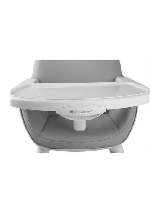 Kinderkraft Fini Baby Highchair 2 in 1 Gray