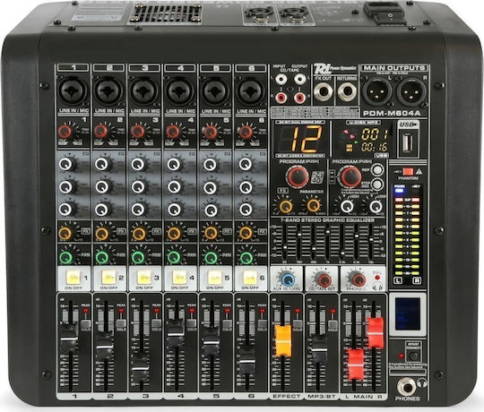 Power Dynamics PDM-M604A 6 XLR Inputs & Bluetooth