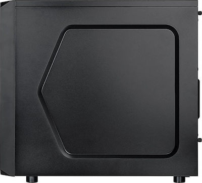 Thermaltake H25 Turnul Midi Cutie de calculator Negru