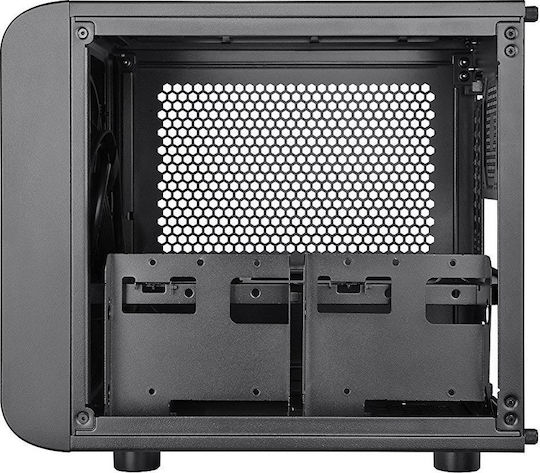 Thermaltake Core V1 Gaming Mini Tower Κουτί Υπολογιστή με Πλαϊνό Παράθυρο Μαύρο