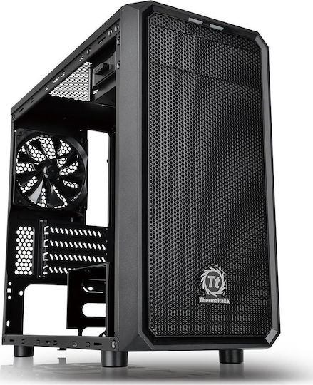 Thermaltake Versa H15 Window Micro Tower Κουτί Υπολογιστή Μαύρο