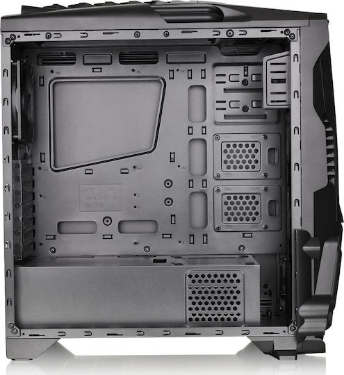 Thermaltake Versa N24 Midi-Turm Computergehäuse mit Seitenfenster Schwarz