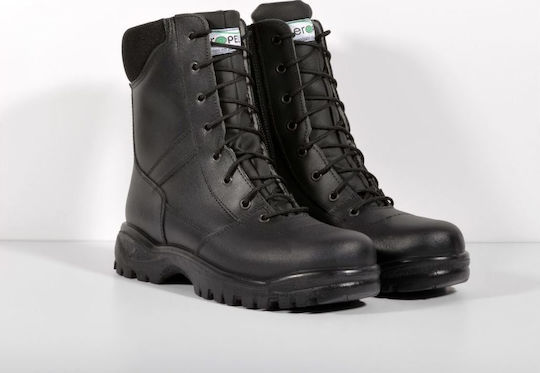 Aeropelma Military Boots Duetto 402 Leather Black 402