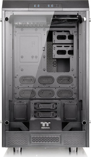 Thermaltake The Tower 900 Геймърско Пълна Кула Компютърна Кутия със Страничен Прозорец Черна