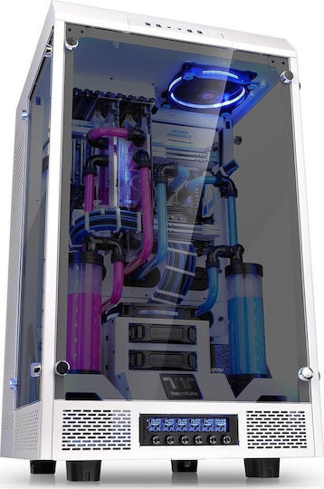 Thermaltake The Tower 900 Gaming Full Tower Κουτί Υπολογιστή με Πλαϊνό Παράθυρο Λευκό