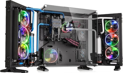 Thermaltake Core P7 TG Gaming Full Tower Computer Case with Window Panel Black