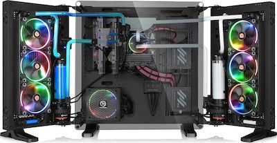 Thermaltake Core P7 TG Gaming Full Tower Computer Case with Window Panel Black