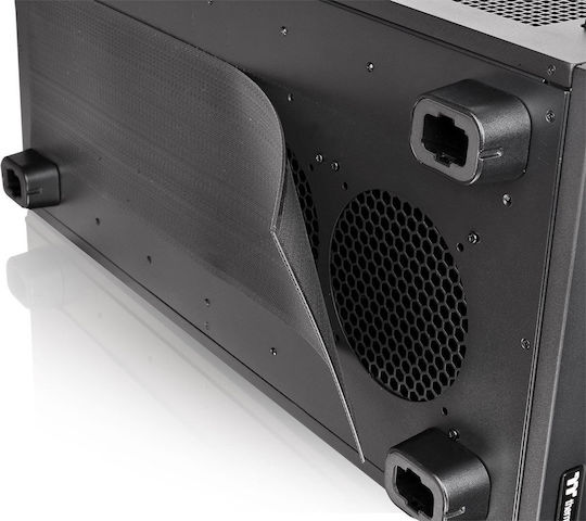 Thermaltake Core W100 Gaming Ultra Tower Κουτί Υπολογιστή με Πλαϊνό Παράθυρο Μαύρο