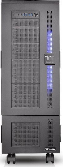 Thermaltake Core W100 Gaming Ultra Tower Κουτί Υπολογιστή με Πλαϊνό Παράθυρο Μαύρο