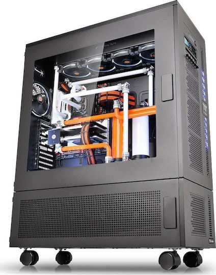 Thermaltake Core W100 Gaming Ultra Tower Κουτί Υπολογιστή με Πλαϊνό Παράθυρο Μαύρο