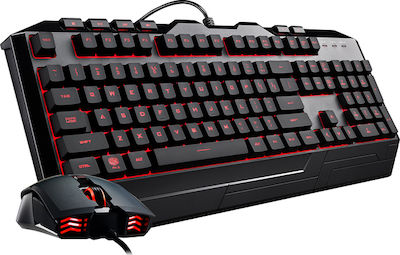 CoolerMaster Devastator III RGB Gaming Keyboard Set with RGB Lighting & Mouse (English UK)