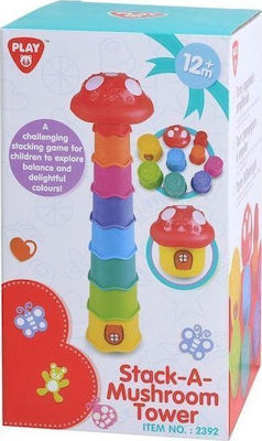 Playgo Stapelspielzeug Mushroom Learning Tower für 12++ Monate