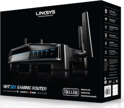 LinkSys WRT32X Wireless Router Wi‑Fi 5 with 4 Gigabit Ethernet Ports
