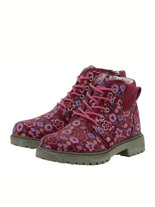 Agatha Ruiz De La Prada Kids Boots with Zipper Red