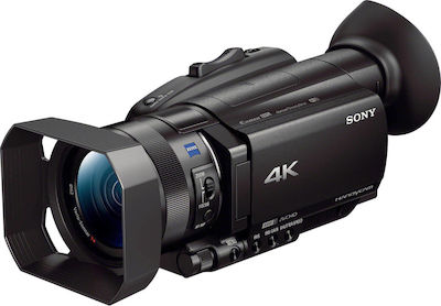 Sony Βιντεοκάμερα 4K UHD @ 30fps FDR-AX700 Αισθητήρας CMOS Αποθήκευση σε Κάρτα Μνήμης με Οθόνη Αφής 3.5" και HDMI / WiFi / USB 2.0